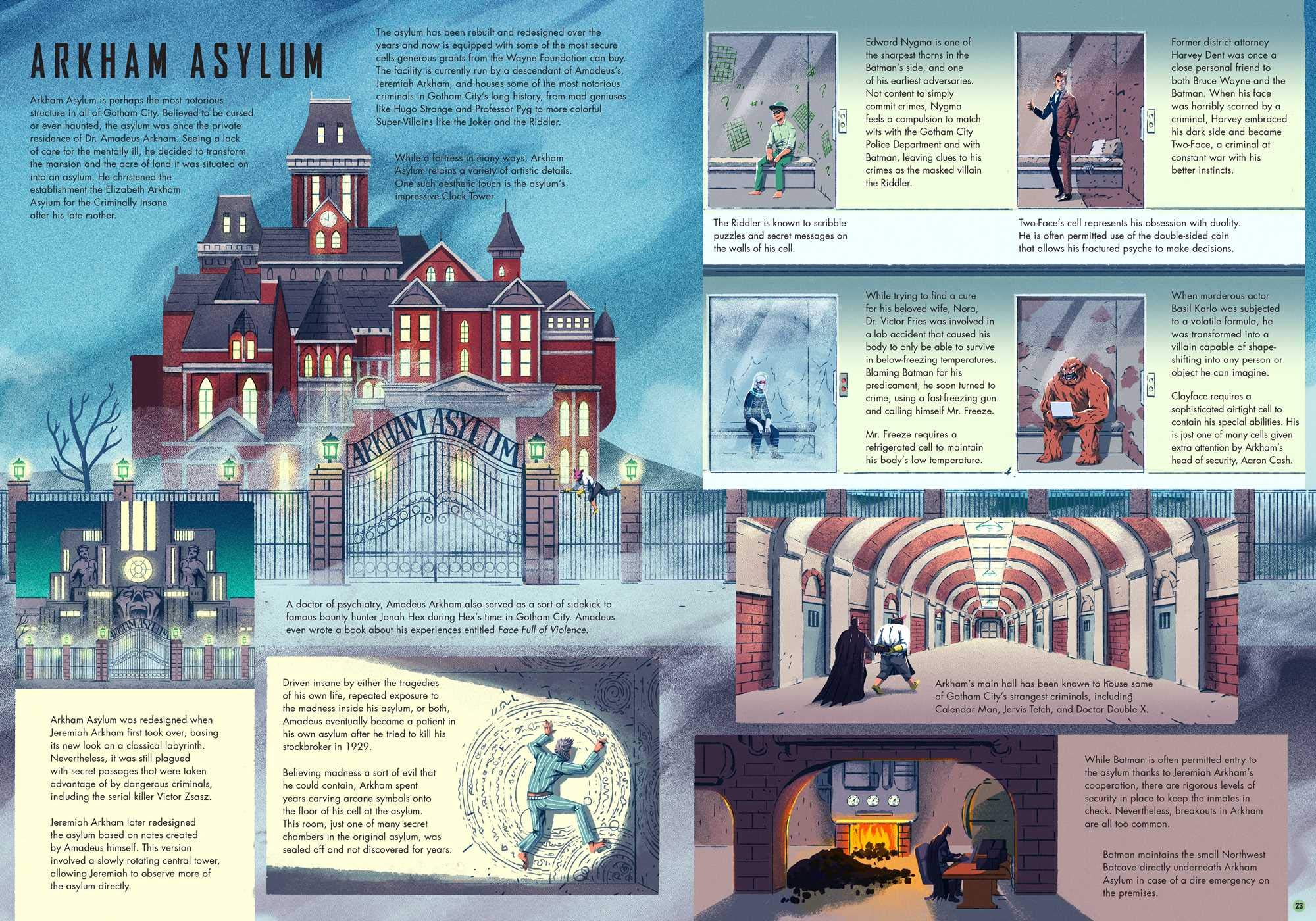 Exploring Gotham City: An Illustrated Guide