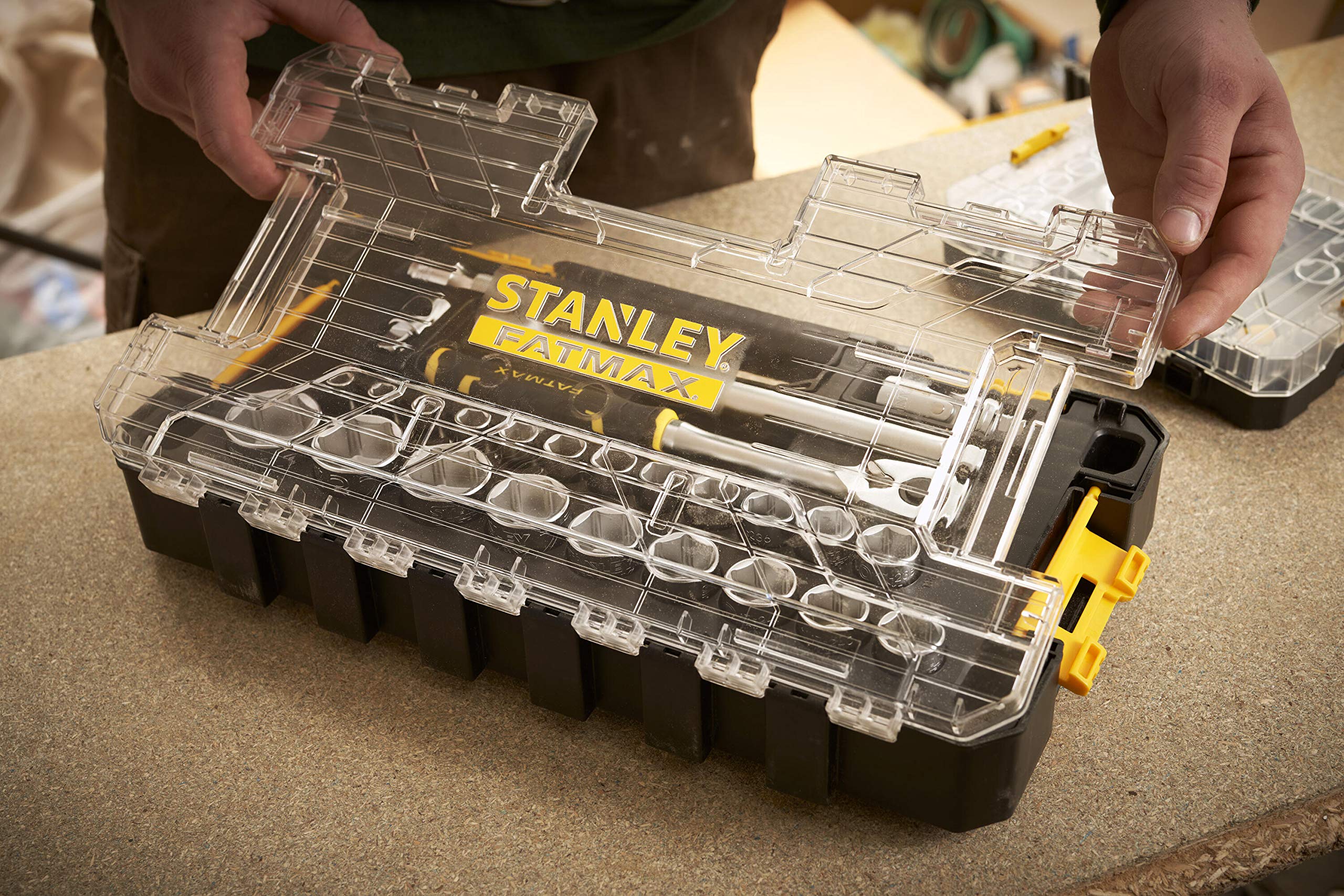 STANLEY FATMAX FMMT98103-1 Set Chiavi a Bussola ed Accessori att. 1/2"- 26 Pezzi