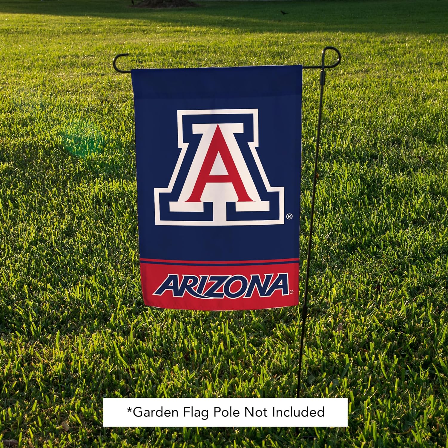 Desert Cactus University of Arizona UA Garden Flag – 19 x 12 inch Arizona Wildcats Banner, For Outdoor Display and Events (Design A) - Image 5
