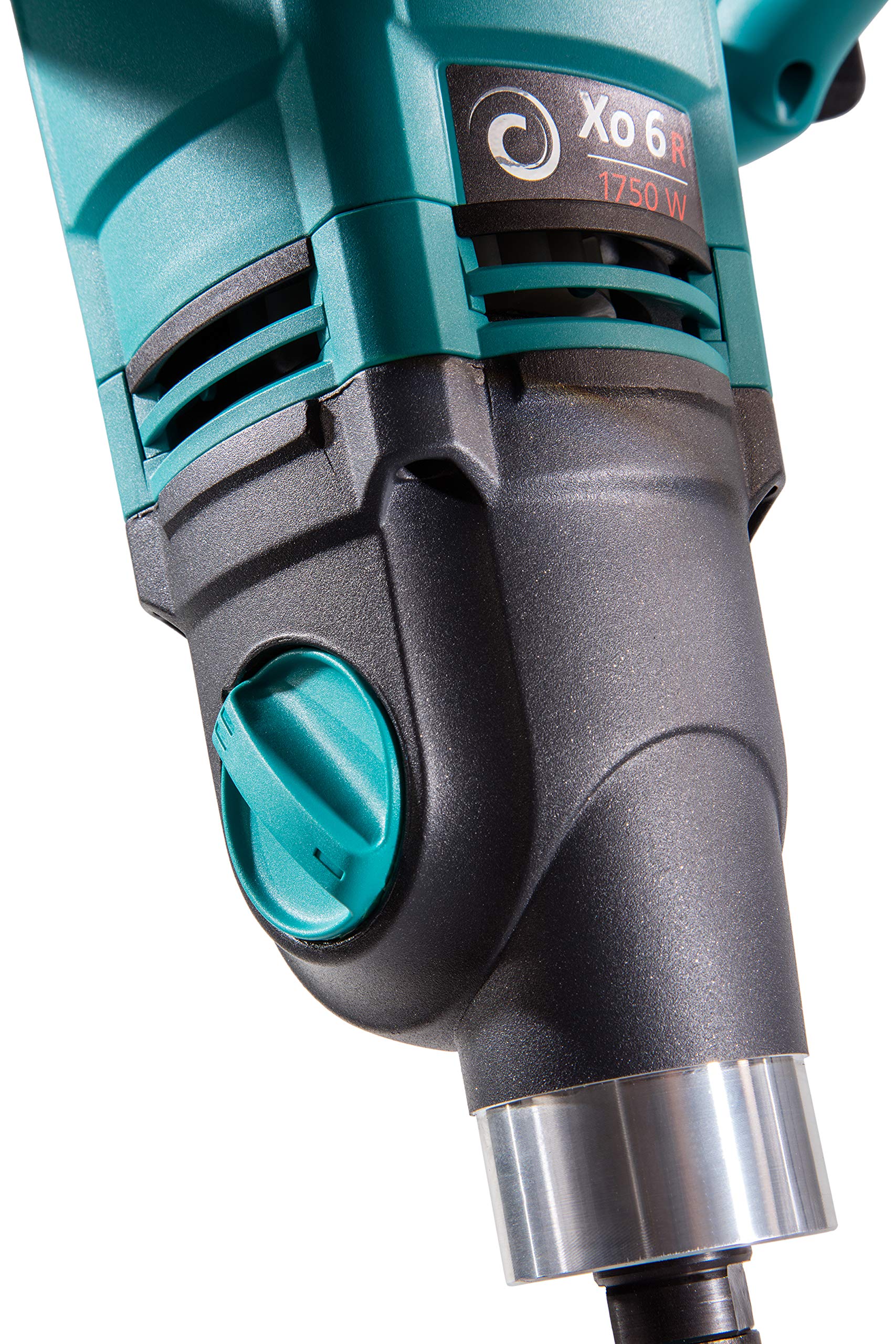 COLLOMIX 25.142 - Mezcladora manual con anclaje de varilla rápida Hexafix Xo-R (1.750 W)