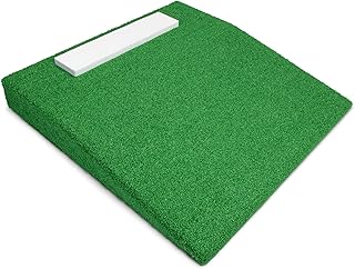 GoSports Portable Pitching Mound for Baseball Pitchers - 30 x 30 x 4 Inch