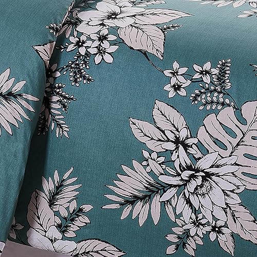 Miniatura 48 de Southshore Fine Living, Inc. Juego de funda de edredón de satén de algodón de fibra larga de 300 hilos, tamaño matrimonial/queen, azul ballard 07