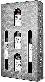 Wajos Grill Geschenk Set: 5 Produkte zum Grillen, ein besonderes Geschenk für Frauen oder als Grill Geschenk für Männer