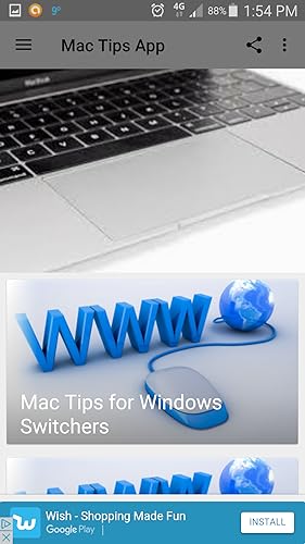 Mac Tips App
