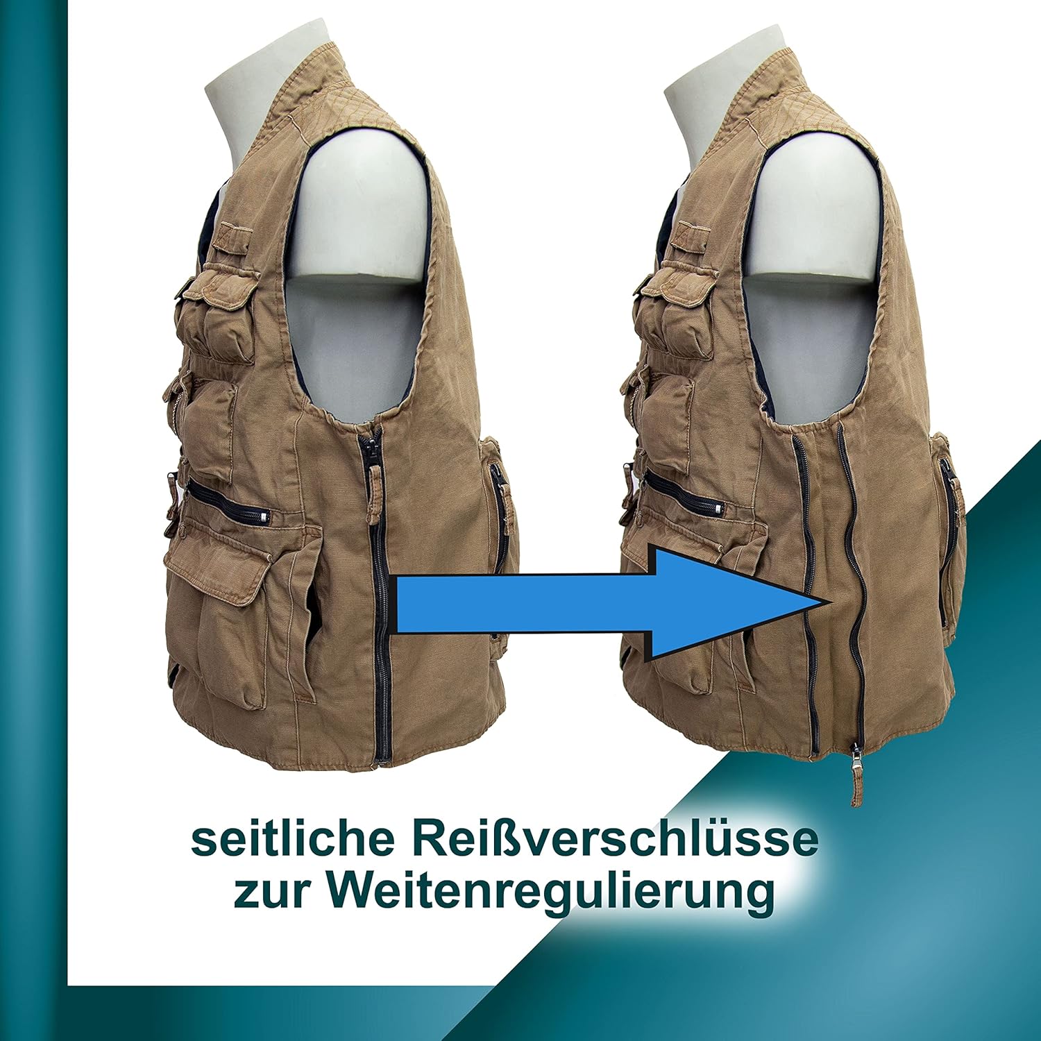 KAKADU Australia Delta Vest Zipped 4V15