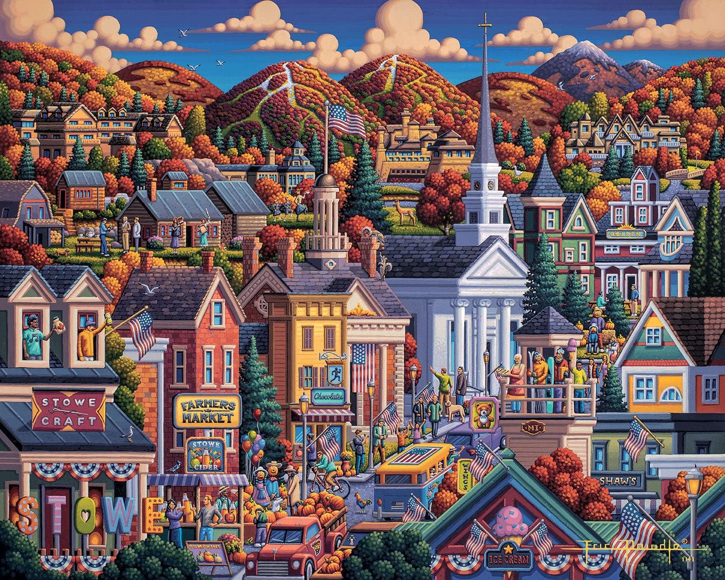 Dowdle Jigsaw Puzzle - Stowe - 500 Piece