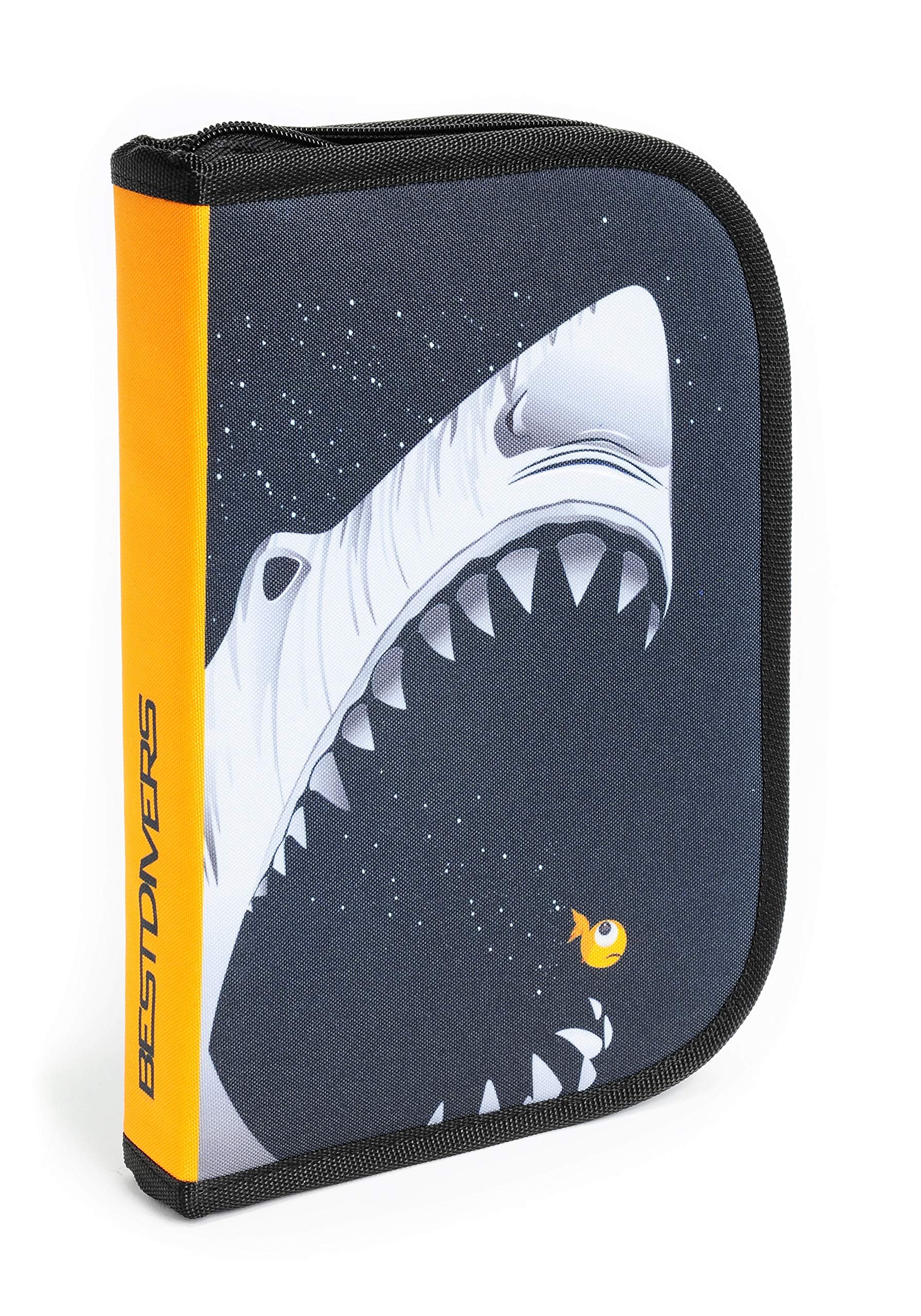 Best Divers ai0446/Art9 Dive Log anneaux, modèle requin unisexe – Adulte, Noir, Taille unique