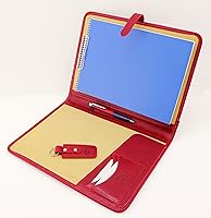 Vista 14 de Noda Leather clipboard A4 Italian Genuine Veg tan Portfolio Business Writing Pad Cognac