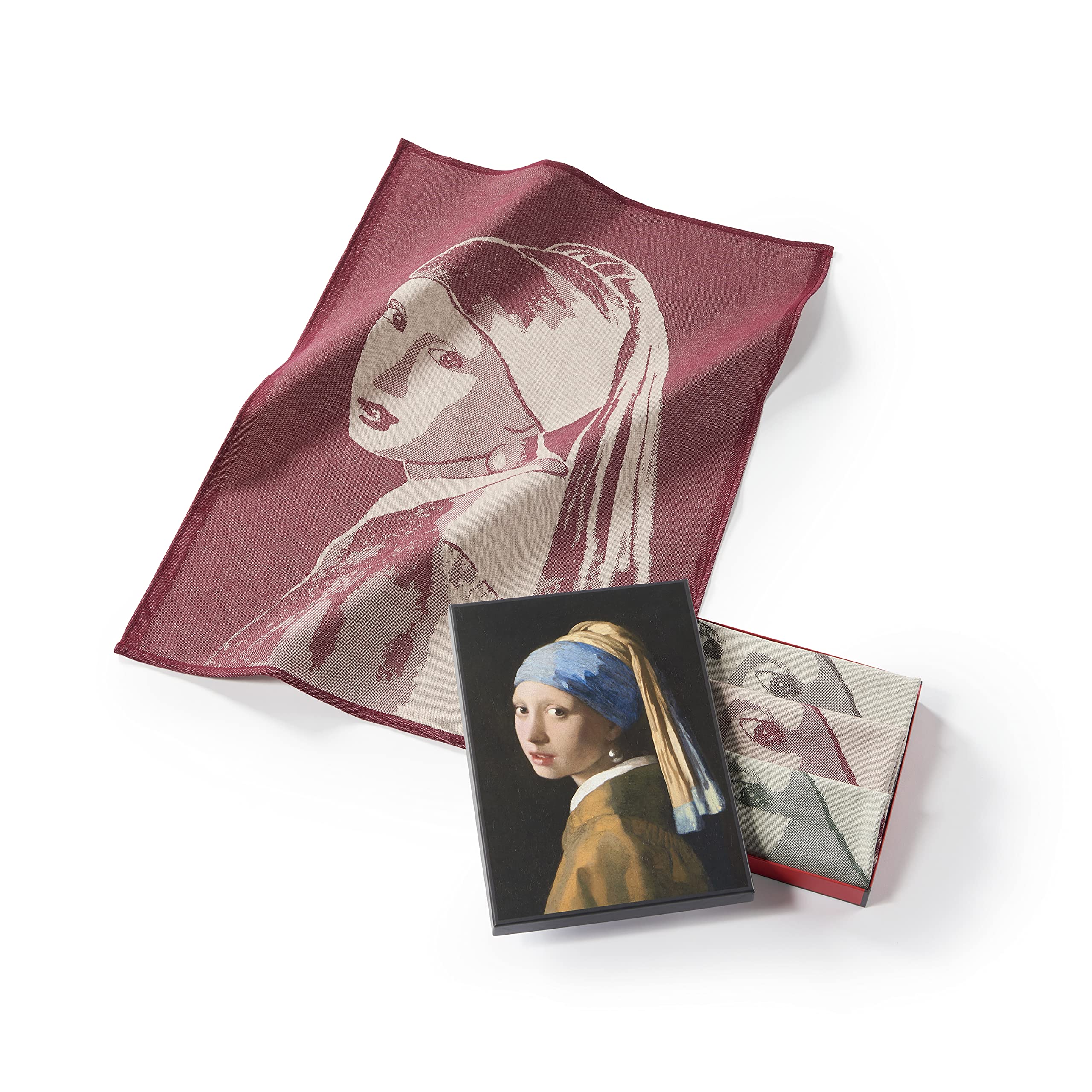 Paños de cocina inspirados en Johannes Vermeer para decorar con elegancia y estilo 1