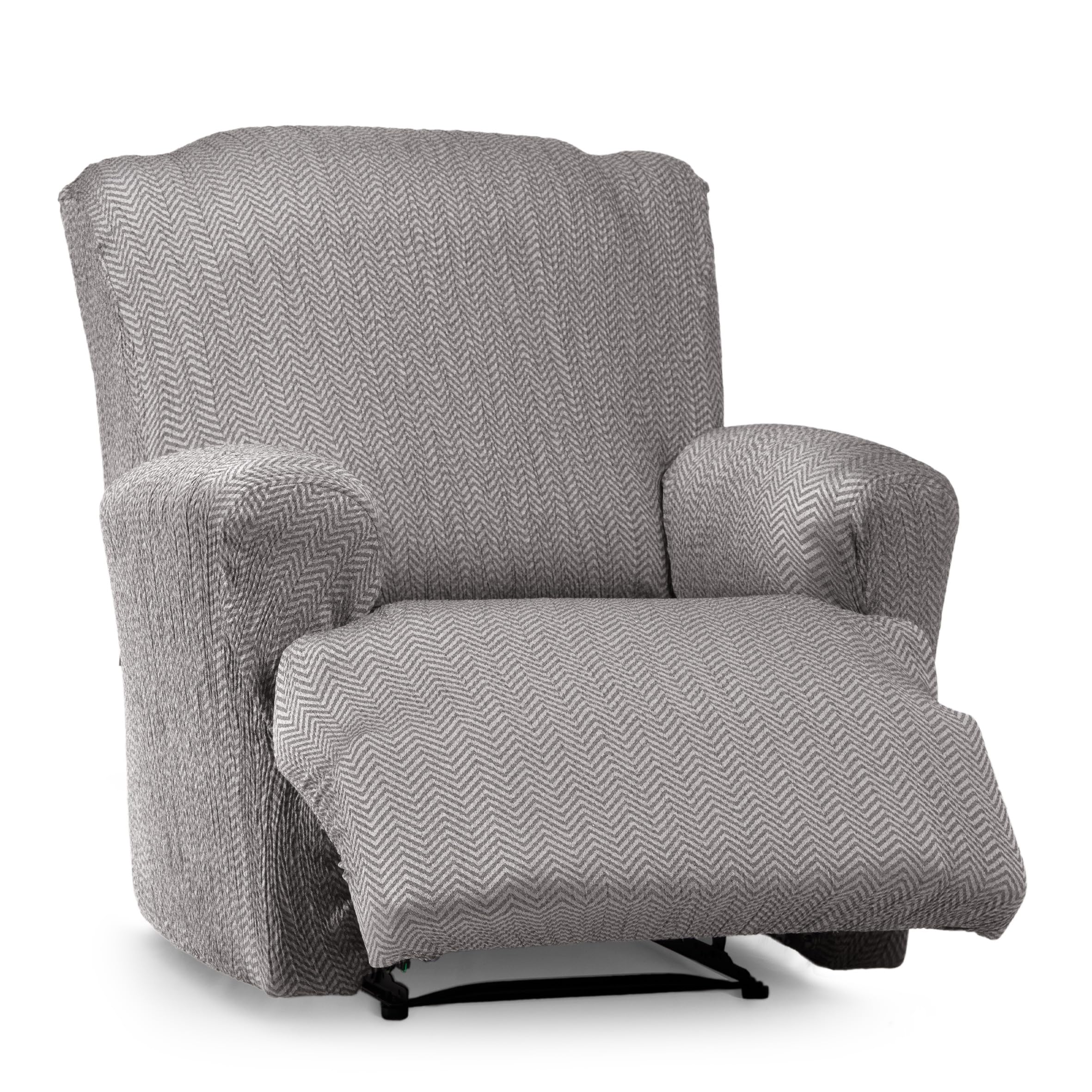 Eysa Luz Stretch Sofa Cover for Relax Recliner Grey