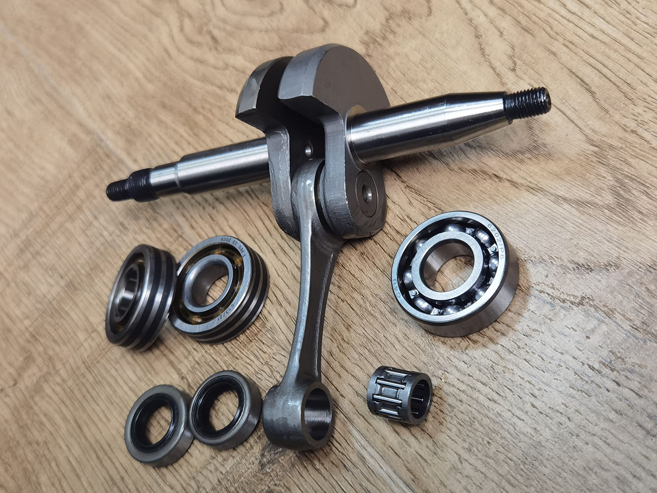 Kurbelwelle mit Lager & Wellendichtring Set für S-tihl TS410 TS420 Trennsäge Zubehör