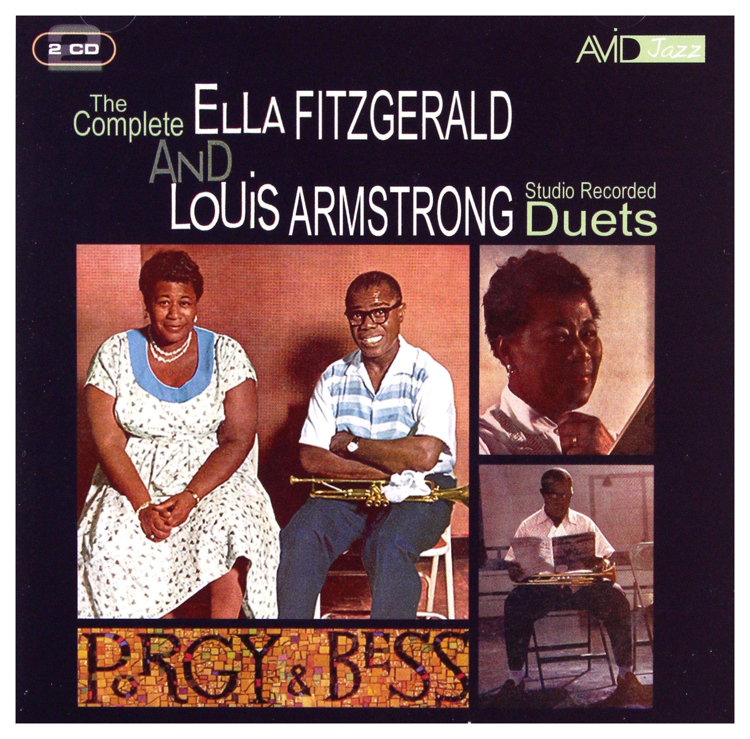 Ella Fitzgerald/Louis Armstrong Complete Studio Recorded Duets 2-CD NEW SEALED