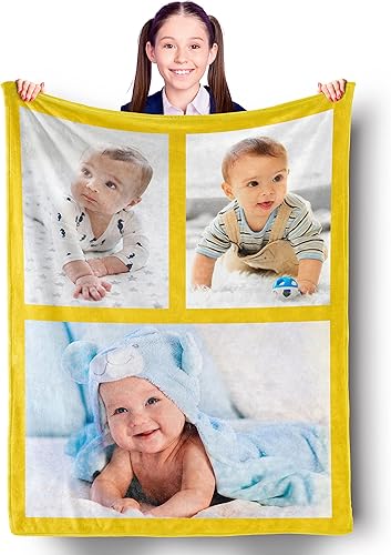 Manta personalizada con texto fotográfico para marido regalos de San Valentín de esposa mantas de ropa de cama personalizadas para regalo de