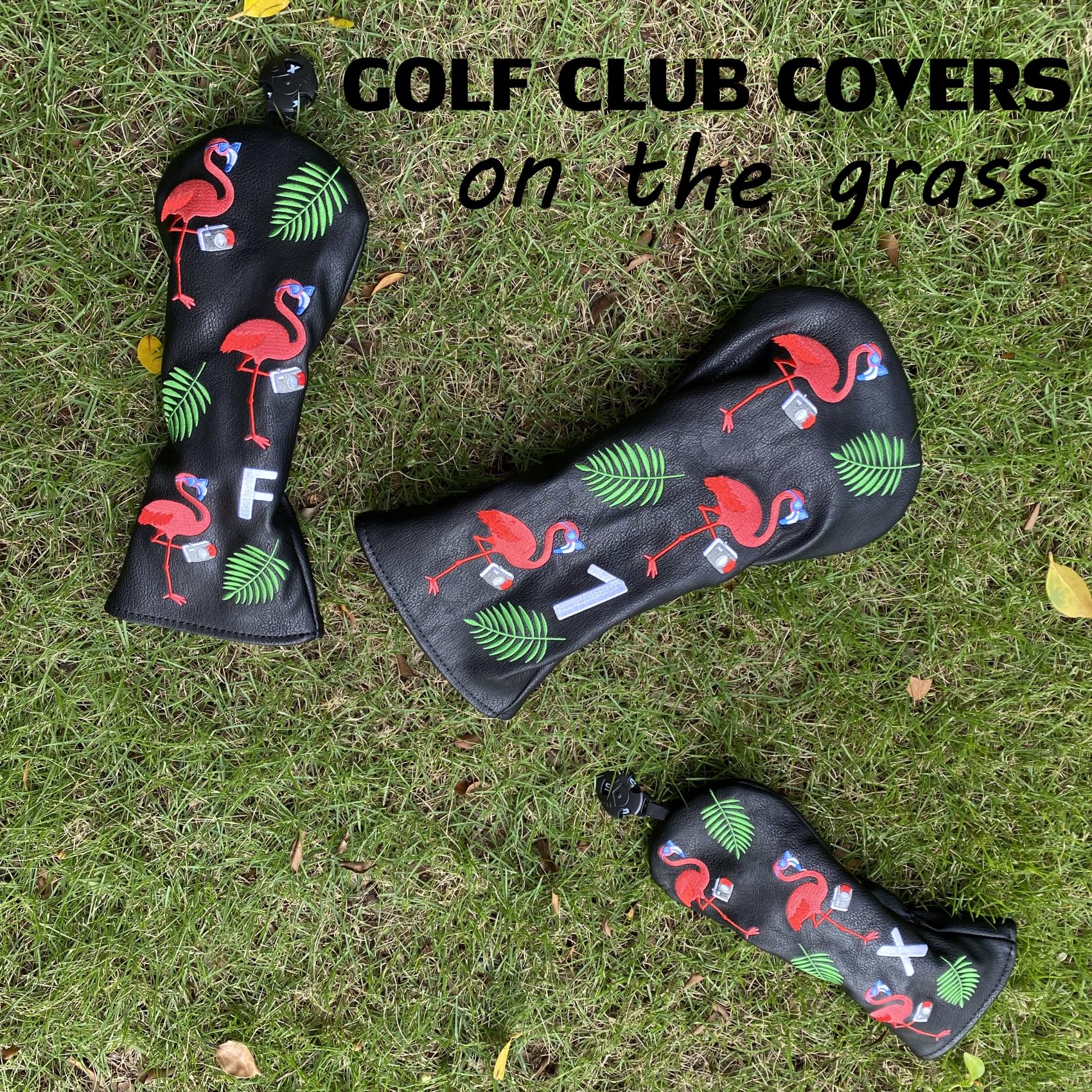 Dinofactory Golfschlägerhaube Eisbär Design - Für Fairwayhölzer & Hybrid