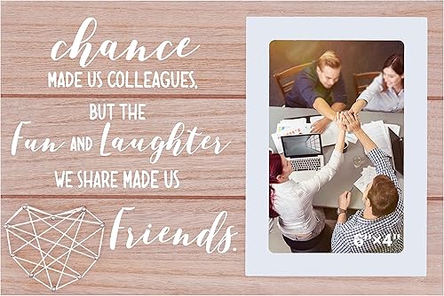 Marco de fotos de regalo para el mejor colega que se va, regalo de jubilación, regalo de despedida de despedida, regalo de nuevo trabajo, regalo de