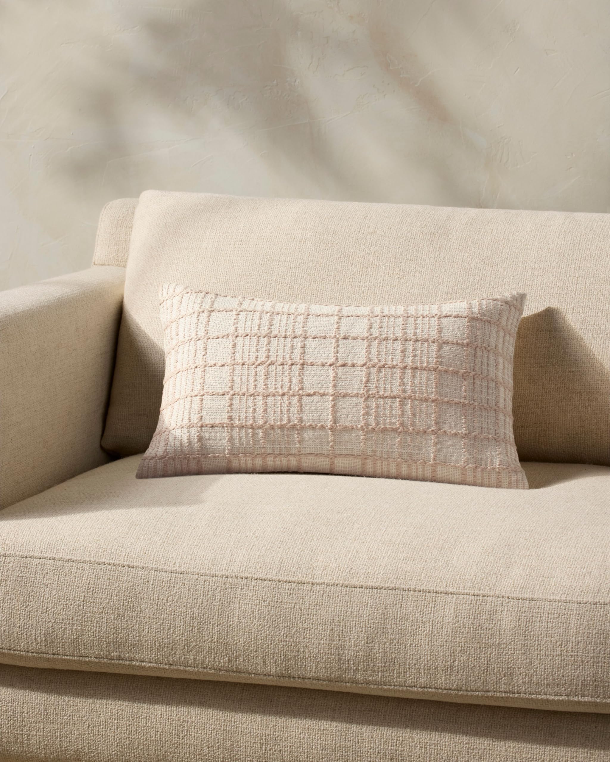 Amazon Loloi Magnolia Home by Joanna Gaines Liv Collection PMH0064 Beige 13 x 21 Cover Only Pillow Home Kitchen