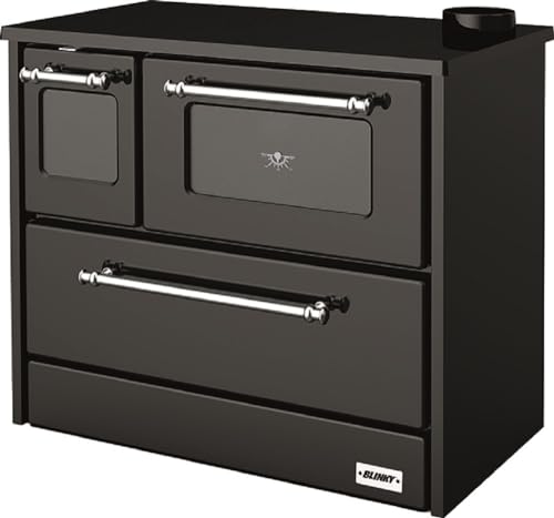 Cocina de leña con horno