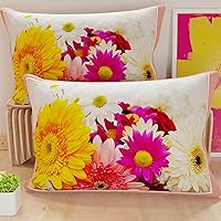 PETTI Artigiani Italiani - Coppia di Federe Cuscino 145x40 cm in Microfibra