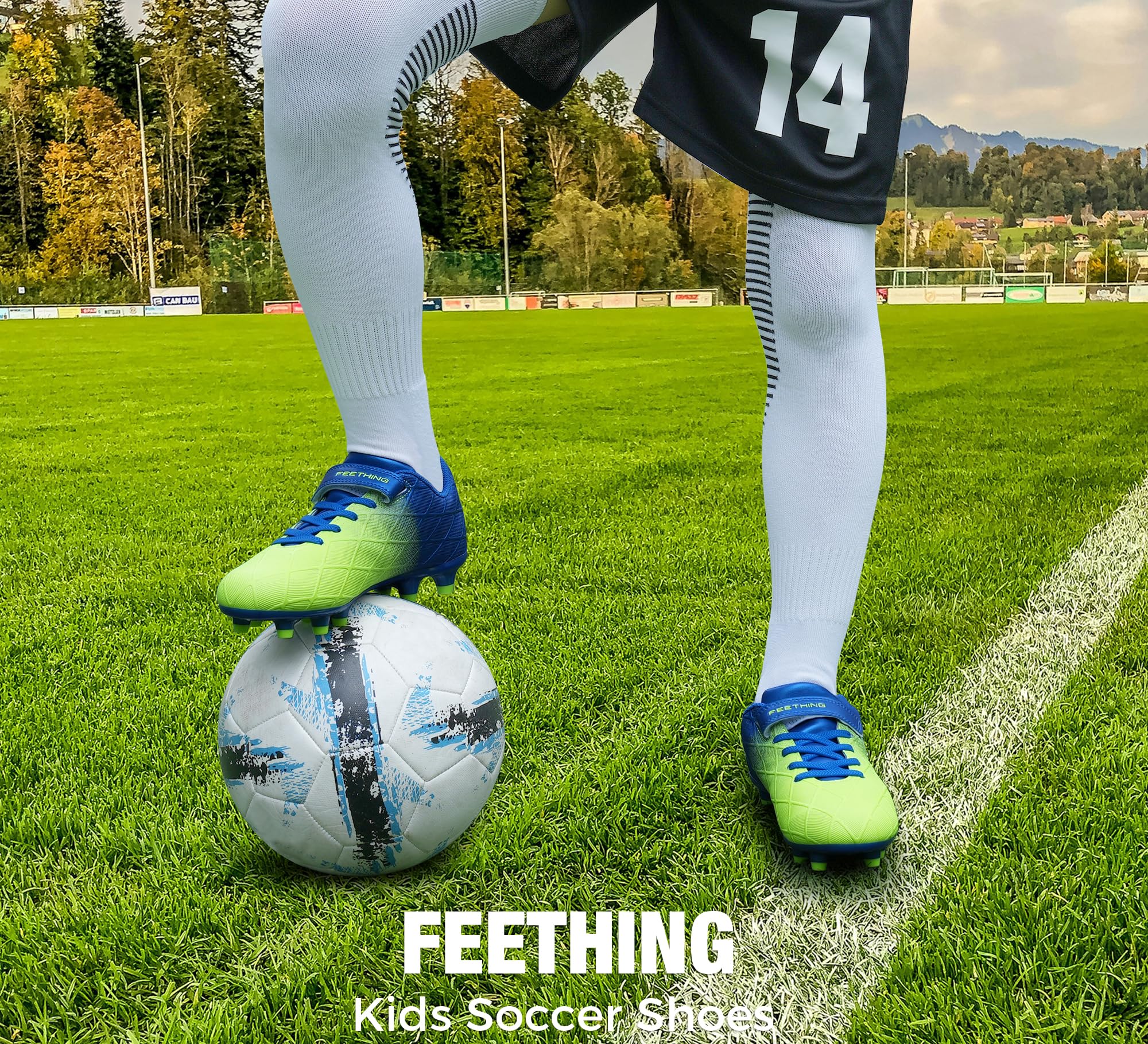 Zapatos de Fútbol para Niños Unisex Al Aire Libre Zapatos de Fútbol para Jóvenes Botas de Fútbol
