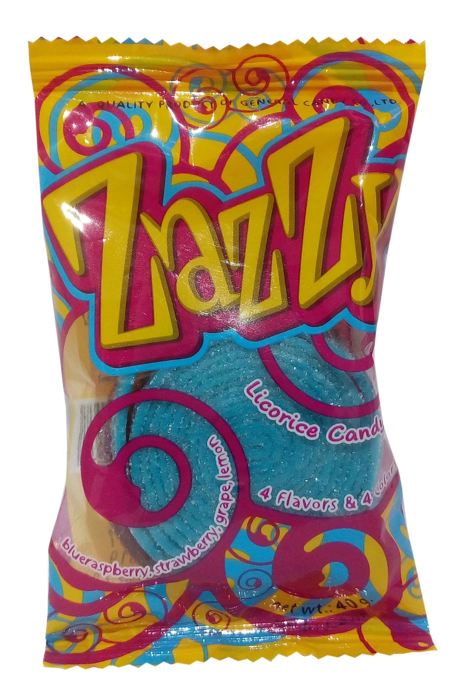Zazzy Licorice Candy Roll - Assorted, 40g Pouch (B075X1QNDJ) Amazon Price History, Amazon Price Tracker