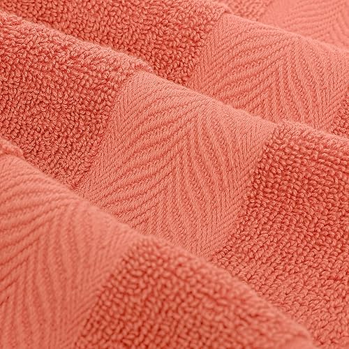 Vista 74 de Oakias Juego de toallas prémium de 6 piezas, 21.16 oz/m², 2 toallas de baño, 2 toallas de mano/pelo y 2 toallas pequeñas, 100% algodón hilado