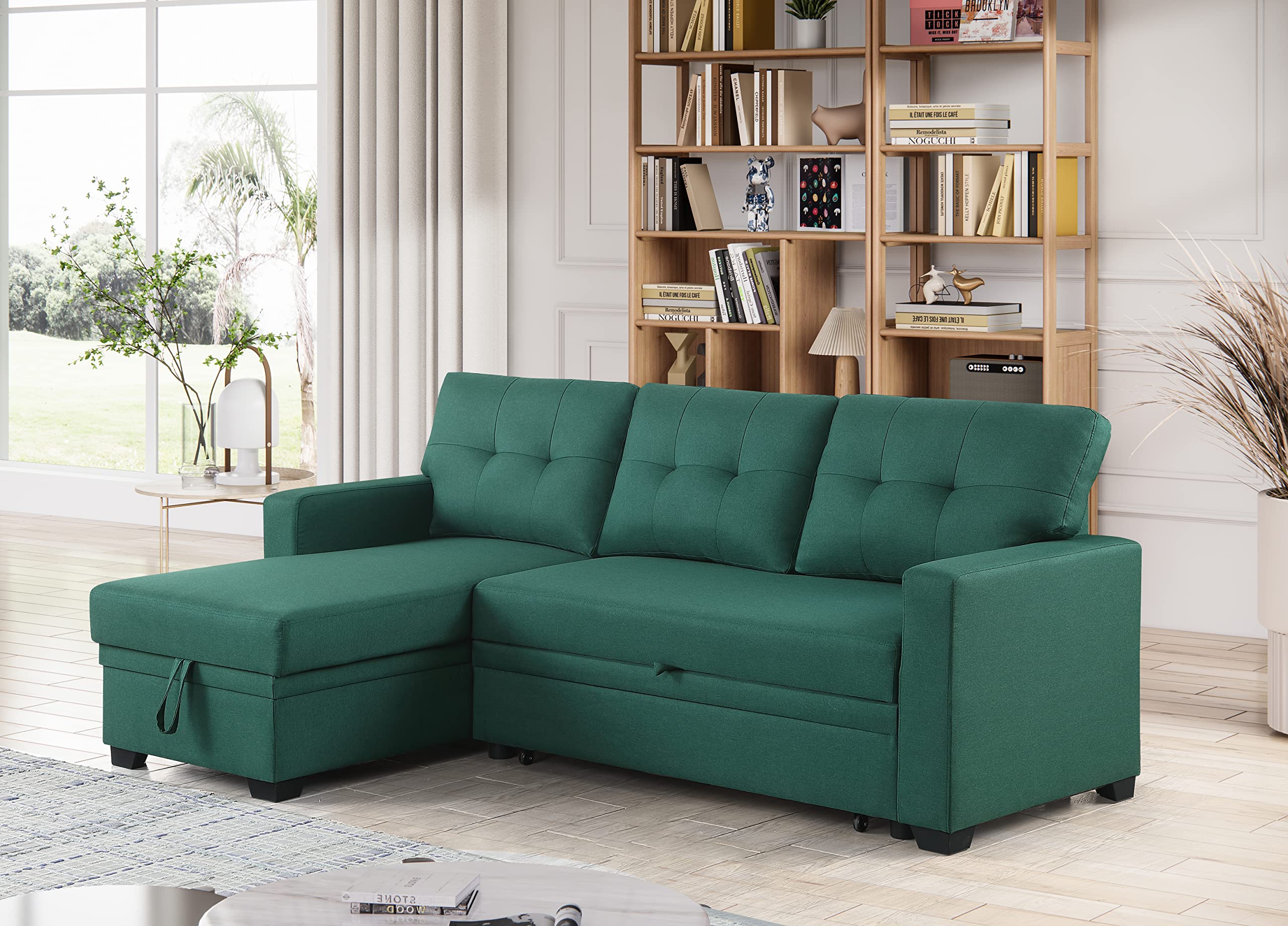 Devion FurnitureRuss Sofabed, Green