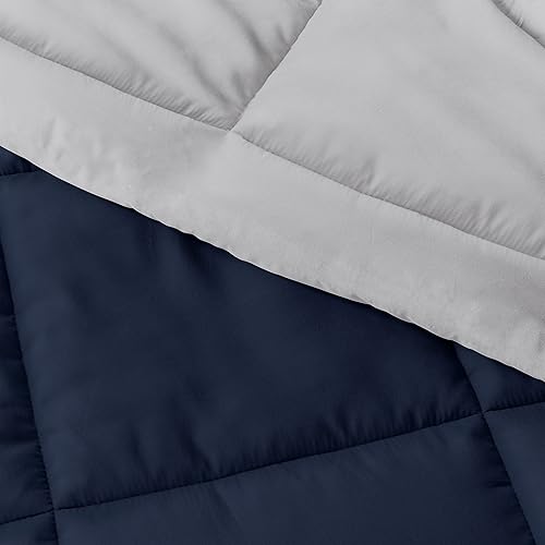 Miniatura 3 de Linen Market - Juego de edredón reversible prémium con relleno alternativo