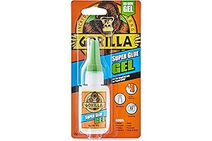 Gorilla Super Glue Gel: The Tap 'n' Glue Cap for Precision Repairs