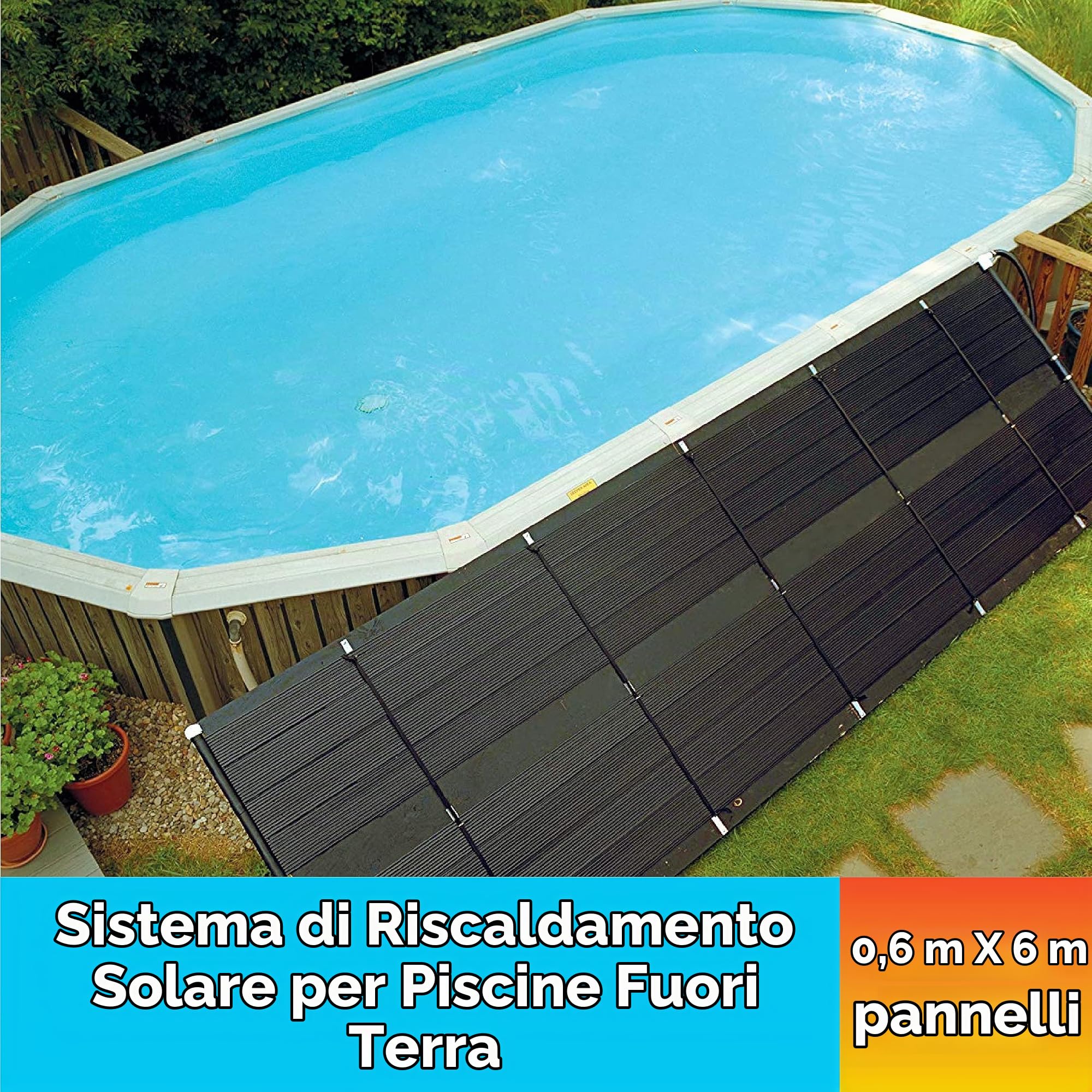 SmartPool WWS421P SunHeater - Riscaldatore solare per piscine fuori terra
