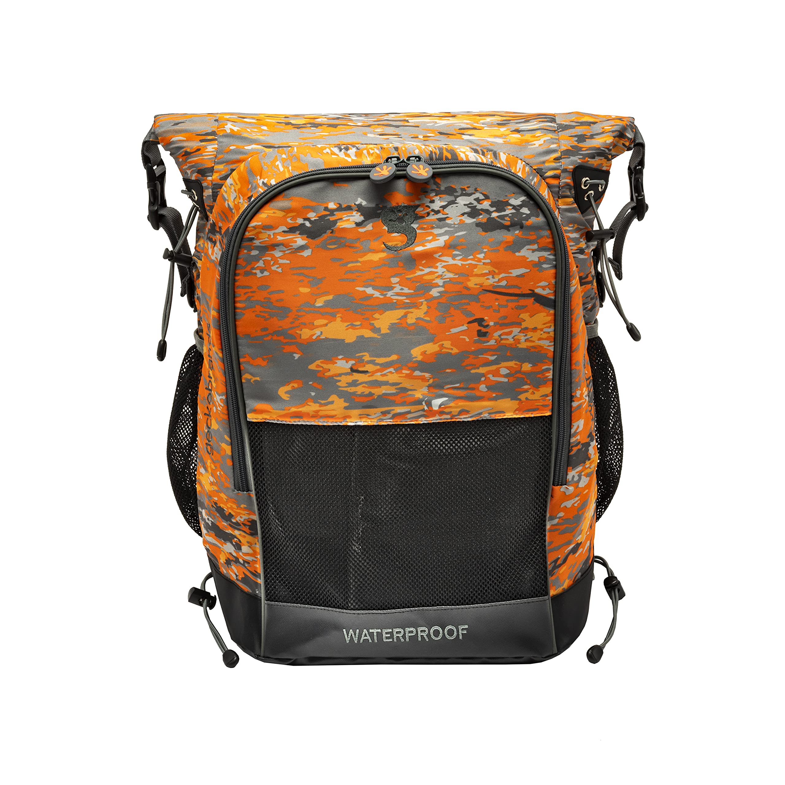 geckobrands Dueler wasserdichter 32-Liter-Rucksack, für fast jeden Sport, 2 Fächer, getrennt nass von trocken, personalisierbar
