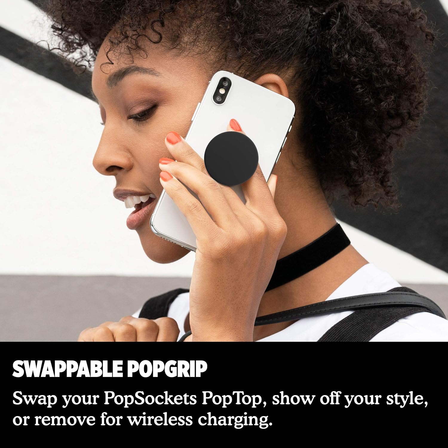 PopSockets: PopGrip with Swappable Top for Phones & Tablets - Super Bowl Chiefs Gold