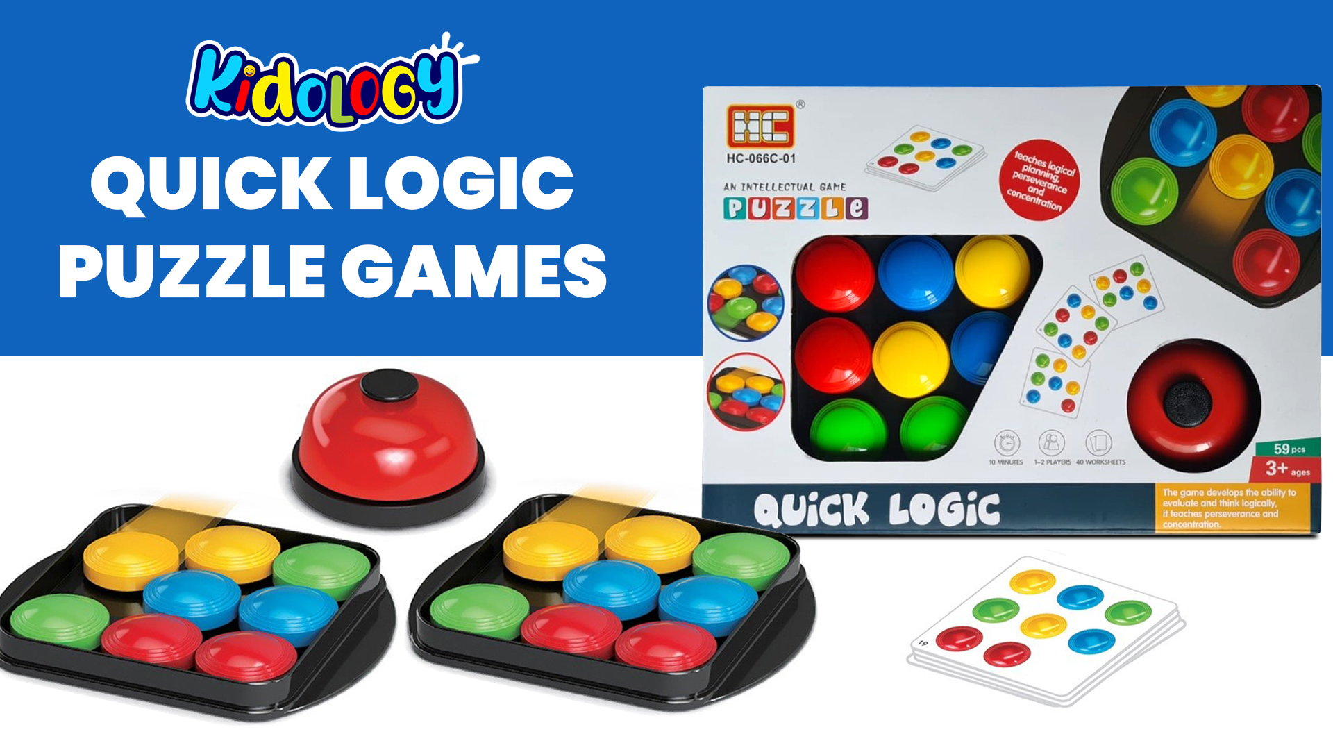 Watch Kidology Quick Logic Color Matching Game for Kids on Amazon Live