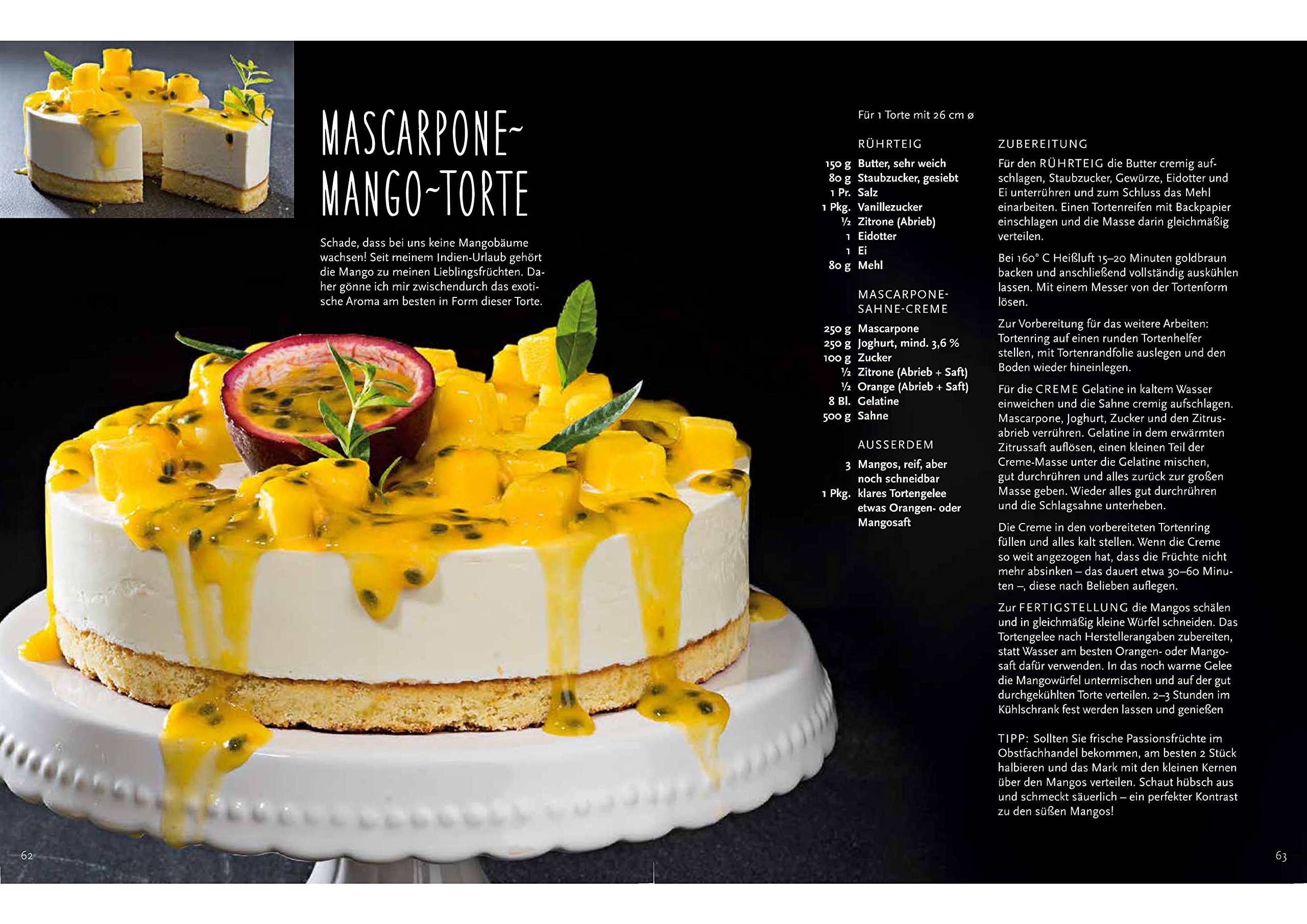 Wild backen mit Früchten
