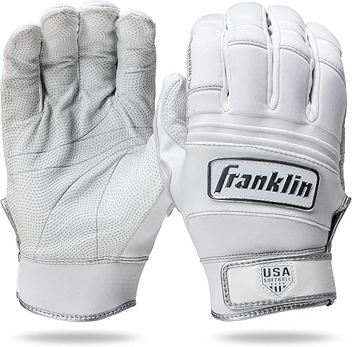Franklin - Guantes de bateo de softball profesionales para mujer CFX