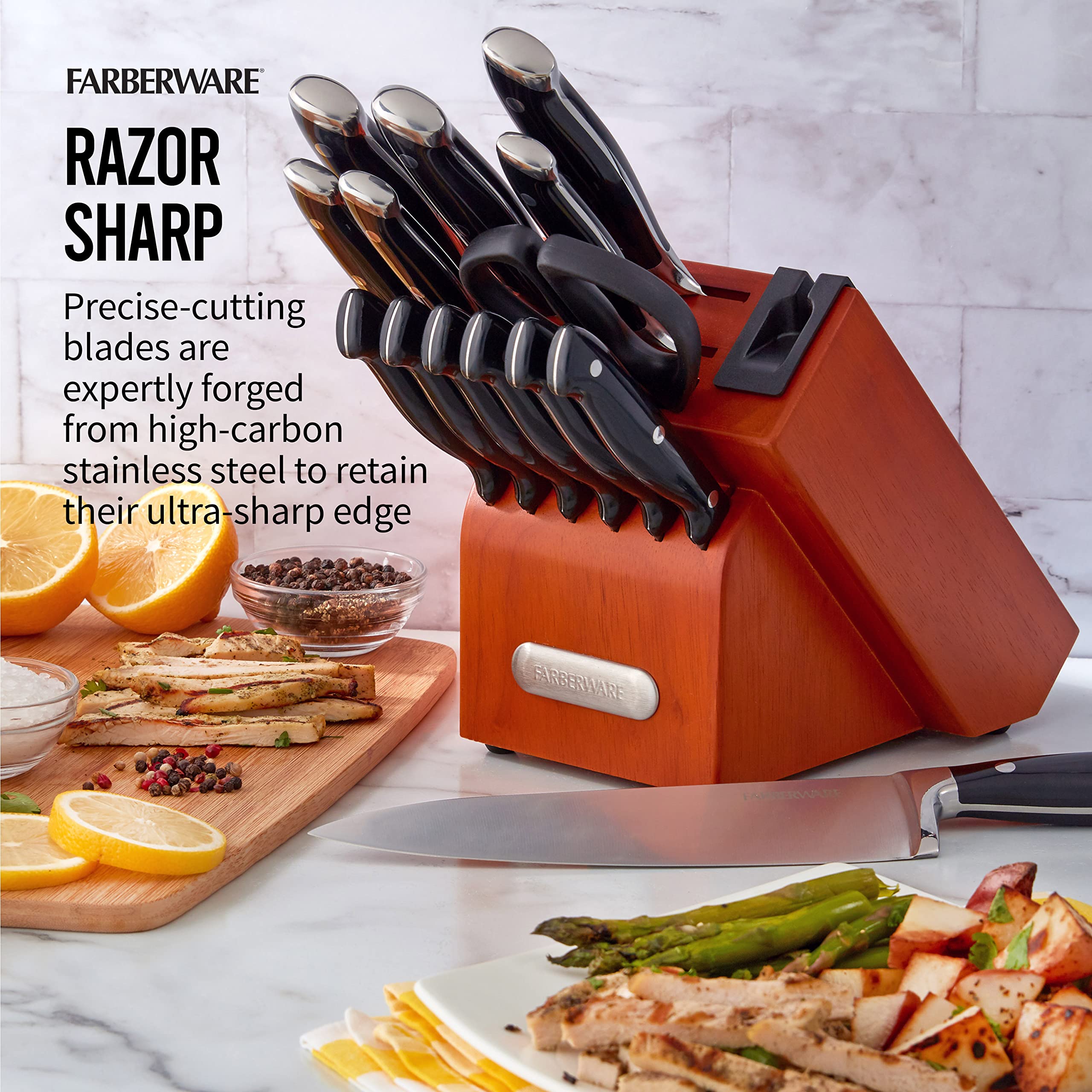 farberware professional knife set
