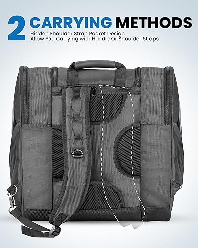 Miniatura 2 de OutdoorMaster Bolsa para botas de esquí y snowboard, excelente para viajes con exterior e inferior impermeables - para hombres, mujeres y jóvenes