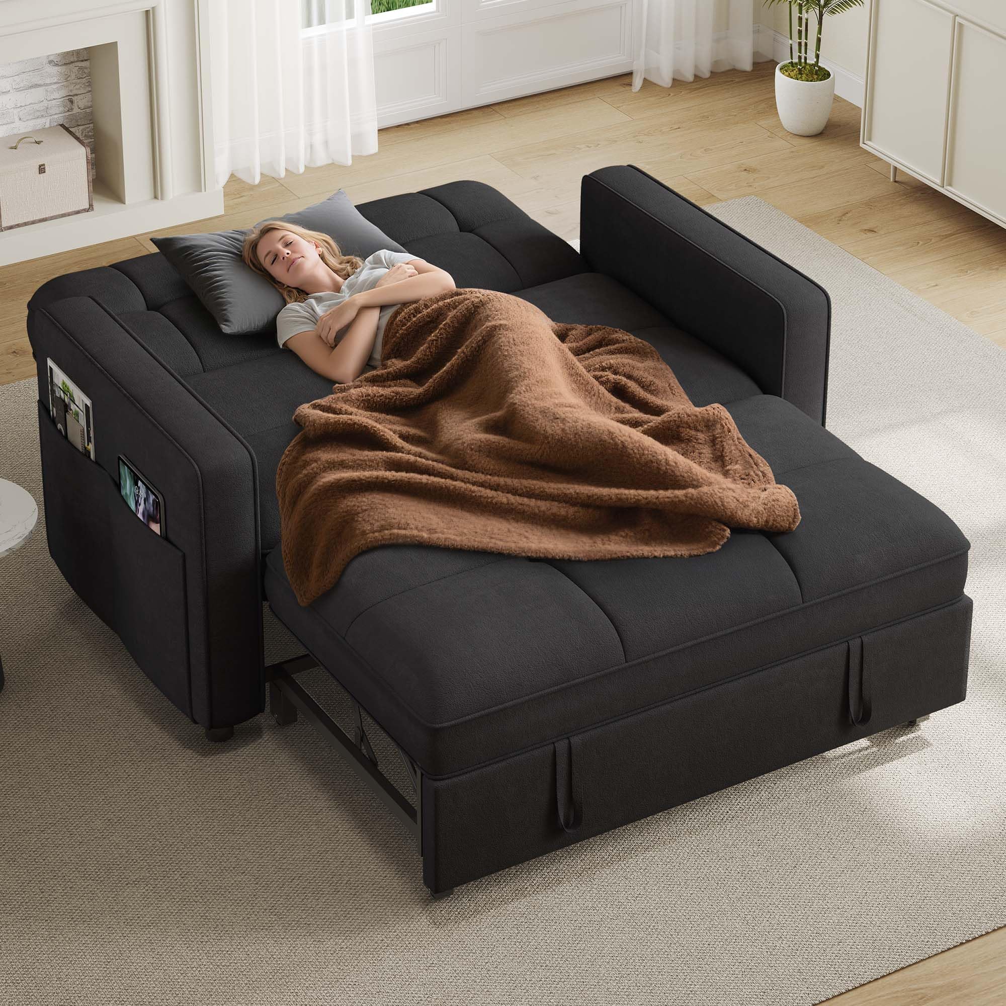 YITAHOME 3-in-1 Convertible Sofa Bed