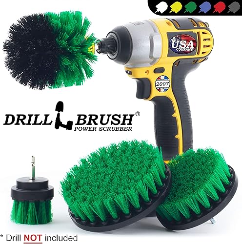 Miniatura 4 de Kit de cepillo raspador para limpieza de baños y cepillo potente de nylon, mosaico y masilla.