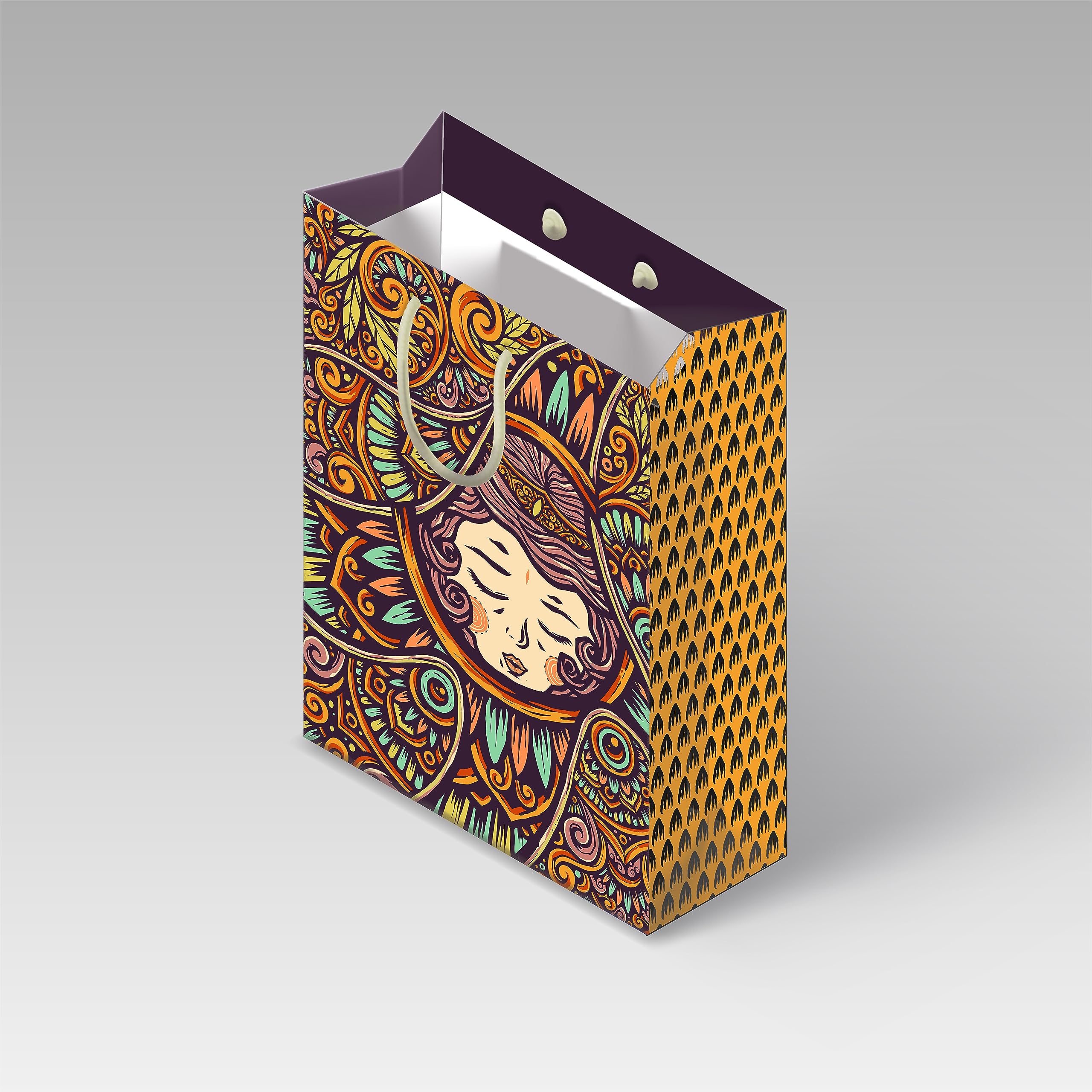 Tam & Niki - Traditional/Ethnic Theme Carry Bags - Matt Laminated Luxury Bags For Precious Gifts - For Diwali, Christmas, New Years, Birthdays, Return Gift & Many More Occasions. (Pack Of 6)… (Large) (B0CH3L3CT8) Amazon Price History, Amazon Price Tracker