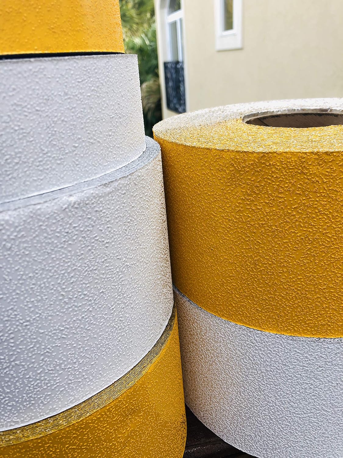 FOL Pavement Marking Tape - White or Yellow - Aluminum Conformable Self Adhesive
