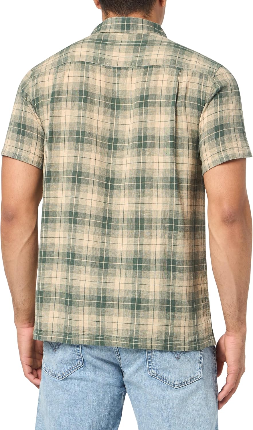 Pendleton Mens Short Sleeve Linen Camp Shirt - Image 3