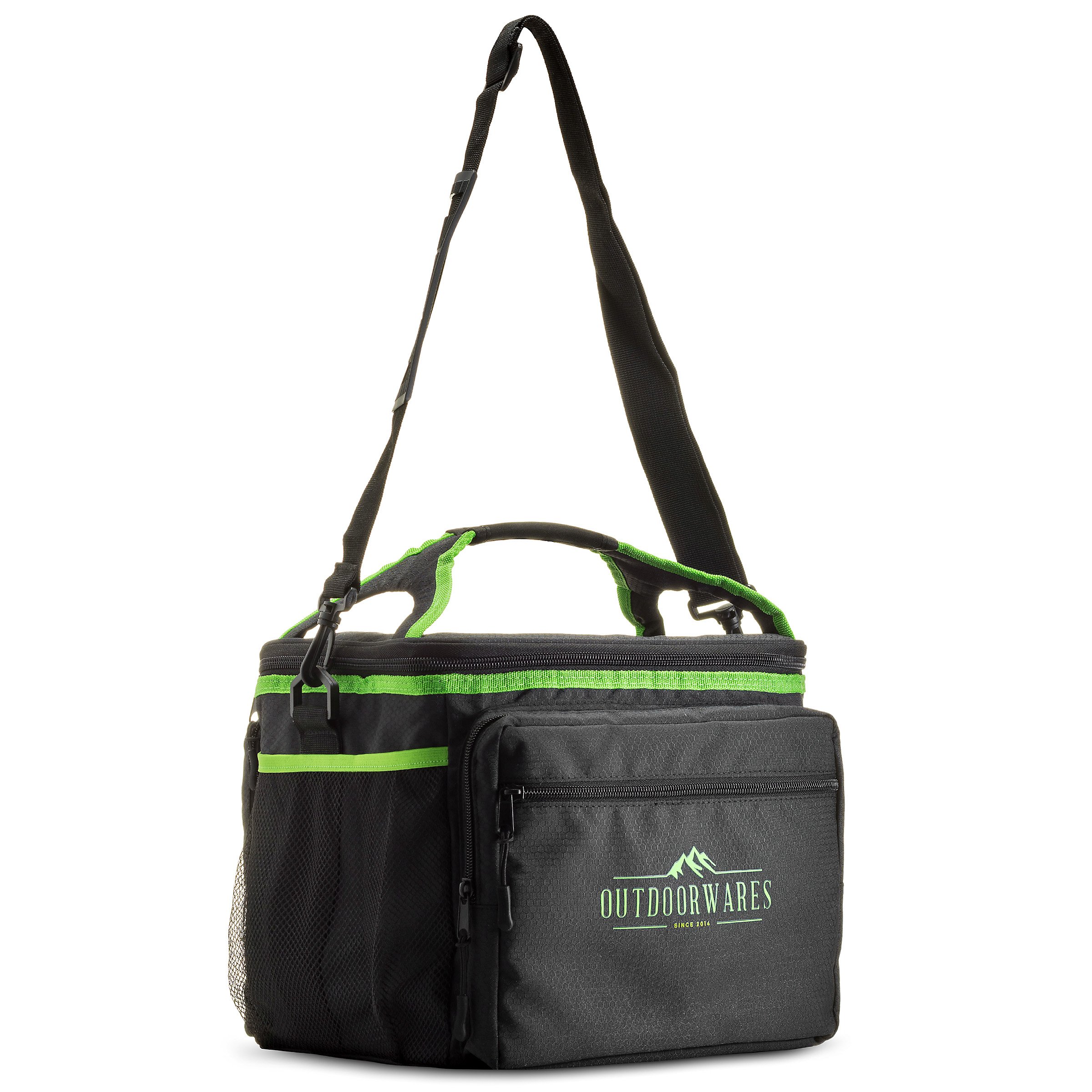 Itopfox 20 Qt. Large Insulated Foldable Soft-Side Cooler Bag For Camping, Picnic, Travel In Gray