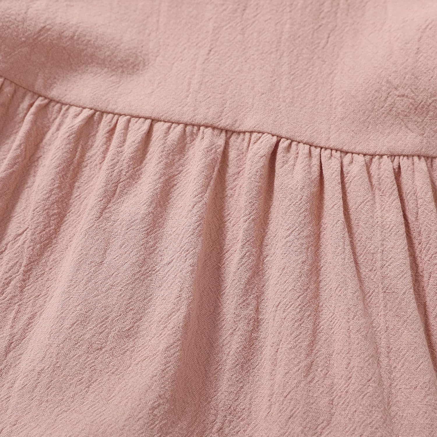 Toddler Kids Baby Girl Dress Lantern Long Sleeve Solid Color Casual Dresses Girls Fall Winter Outfit Clothes