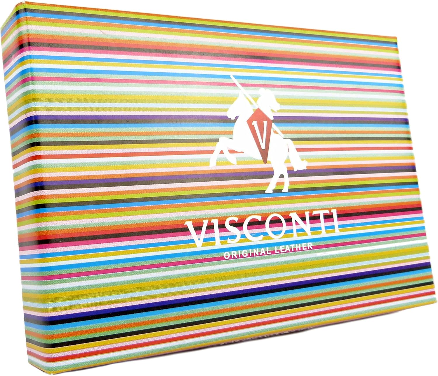 Visconti Women's Soft Leather Red Two Tone Purse Wallet Onesize Black
