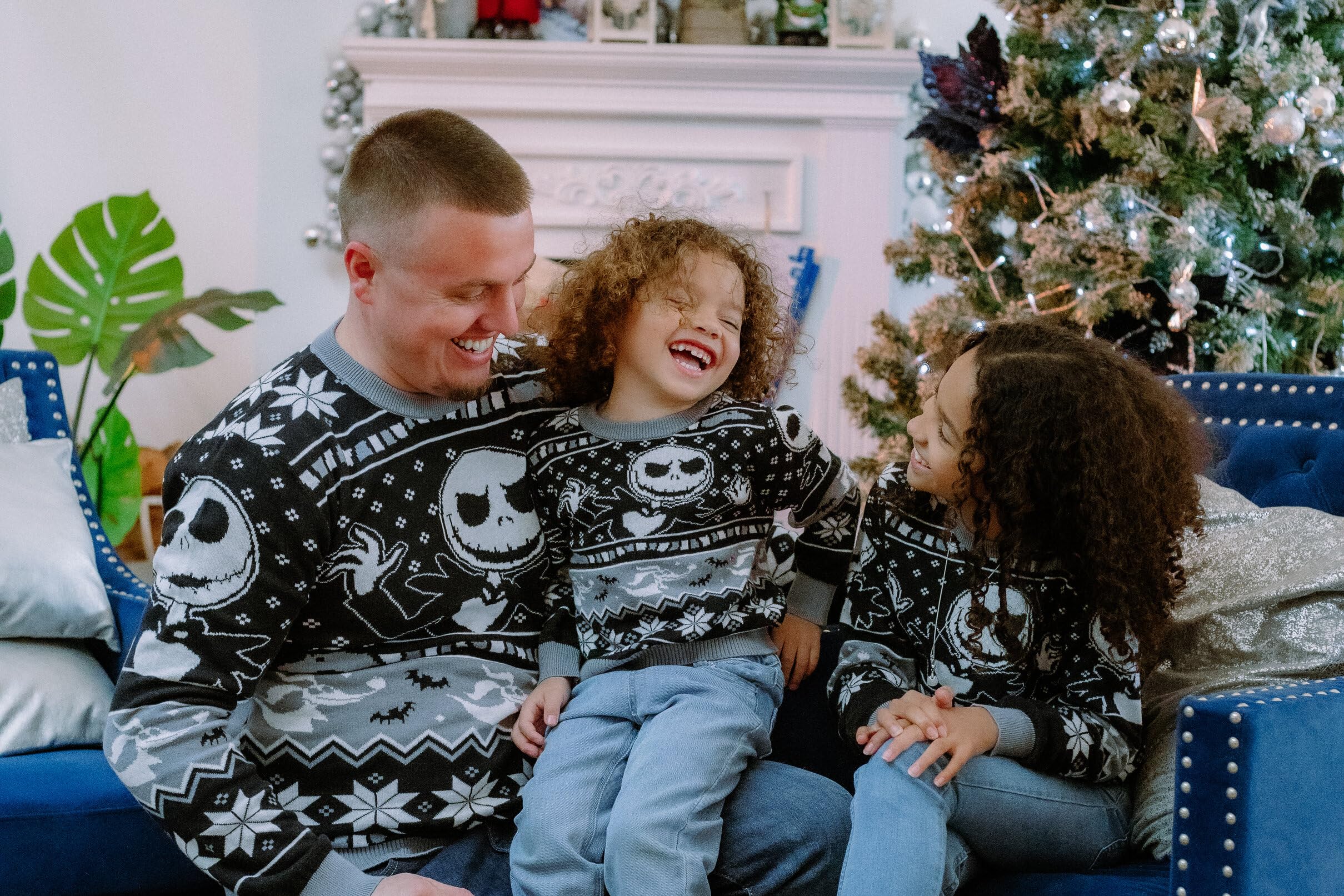 Disney Nightmare Before Christmas Matching Family Holiday Sweater