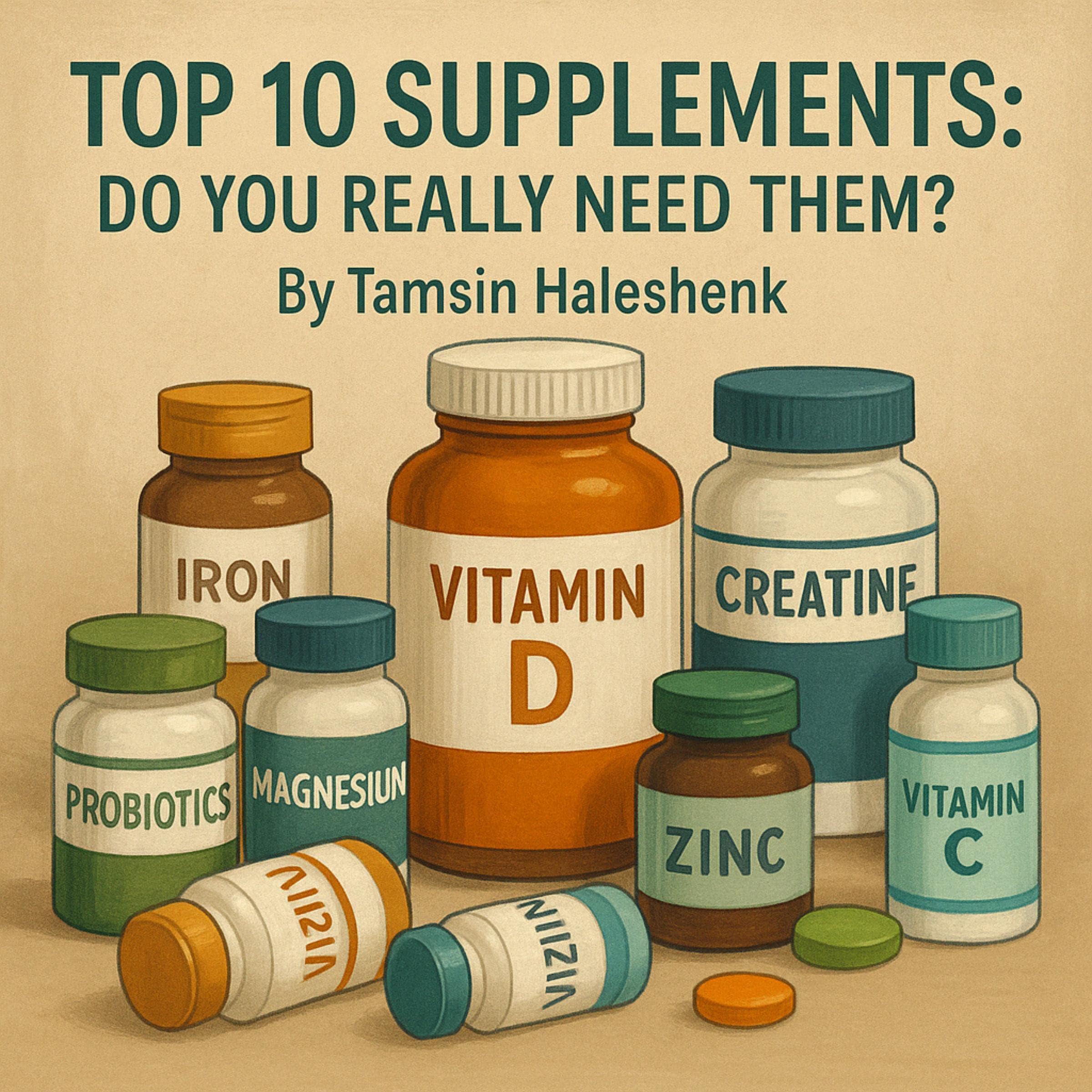 Evidence-Based Guide: Top 10 Supplements – Do You Really Need Them?
