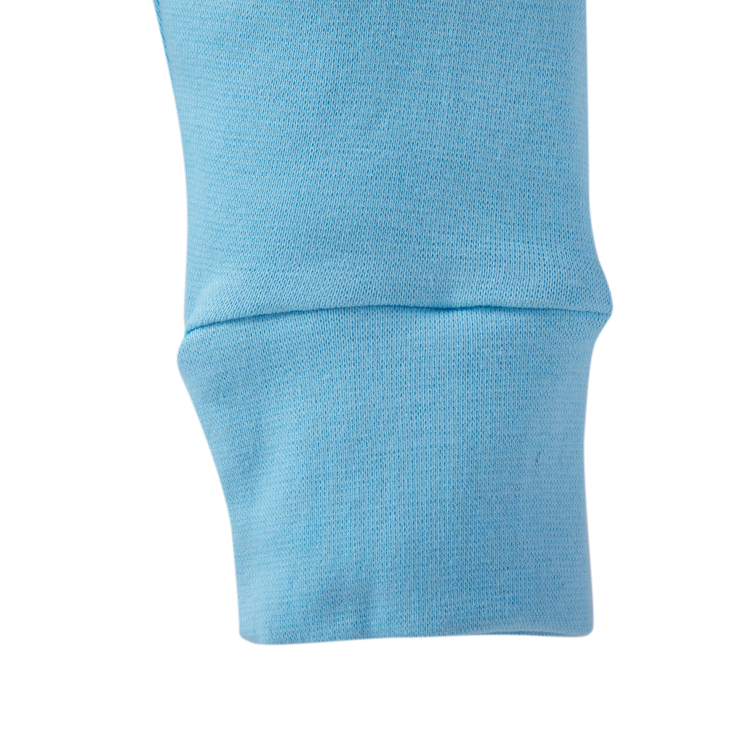 baby wish Kids Pajama Baby Pajamas Fitted Combo Set Pant Elastic Waist Newborn Baby Mid Rise Trackpant & Leggings 100% Cotton-Pack Of 3(Blue, 3-4 Years) 1