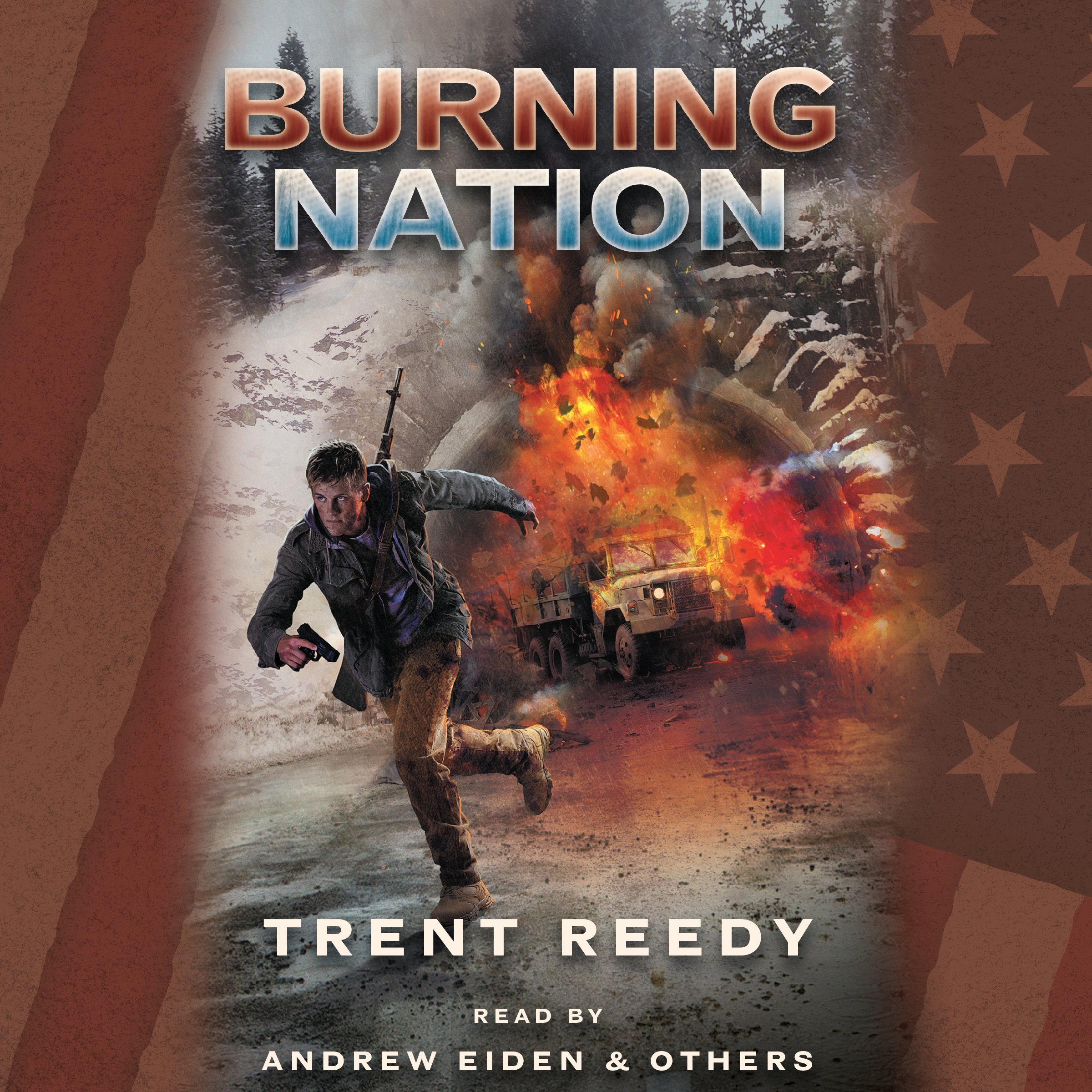 Cover art for Burning Nation (Divided We Fall, Book 2)