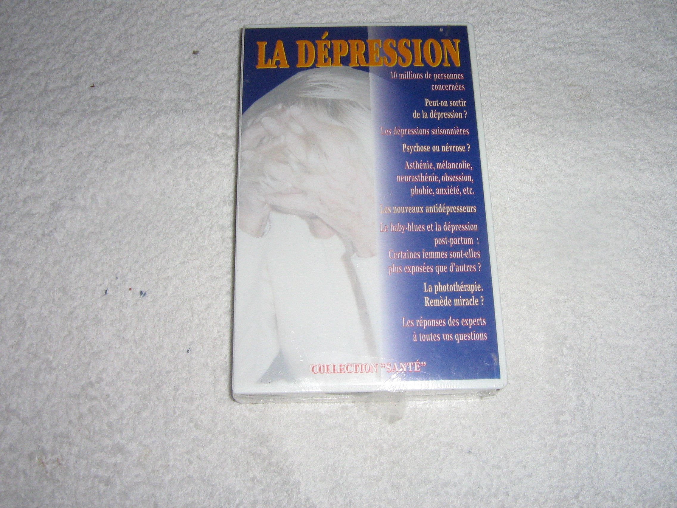 La depression VHS cassette vidéo vintage rare pour magnétoscope