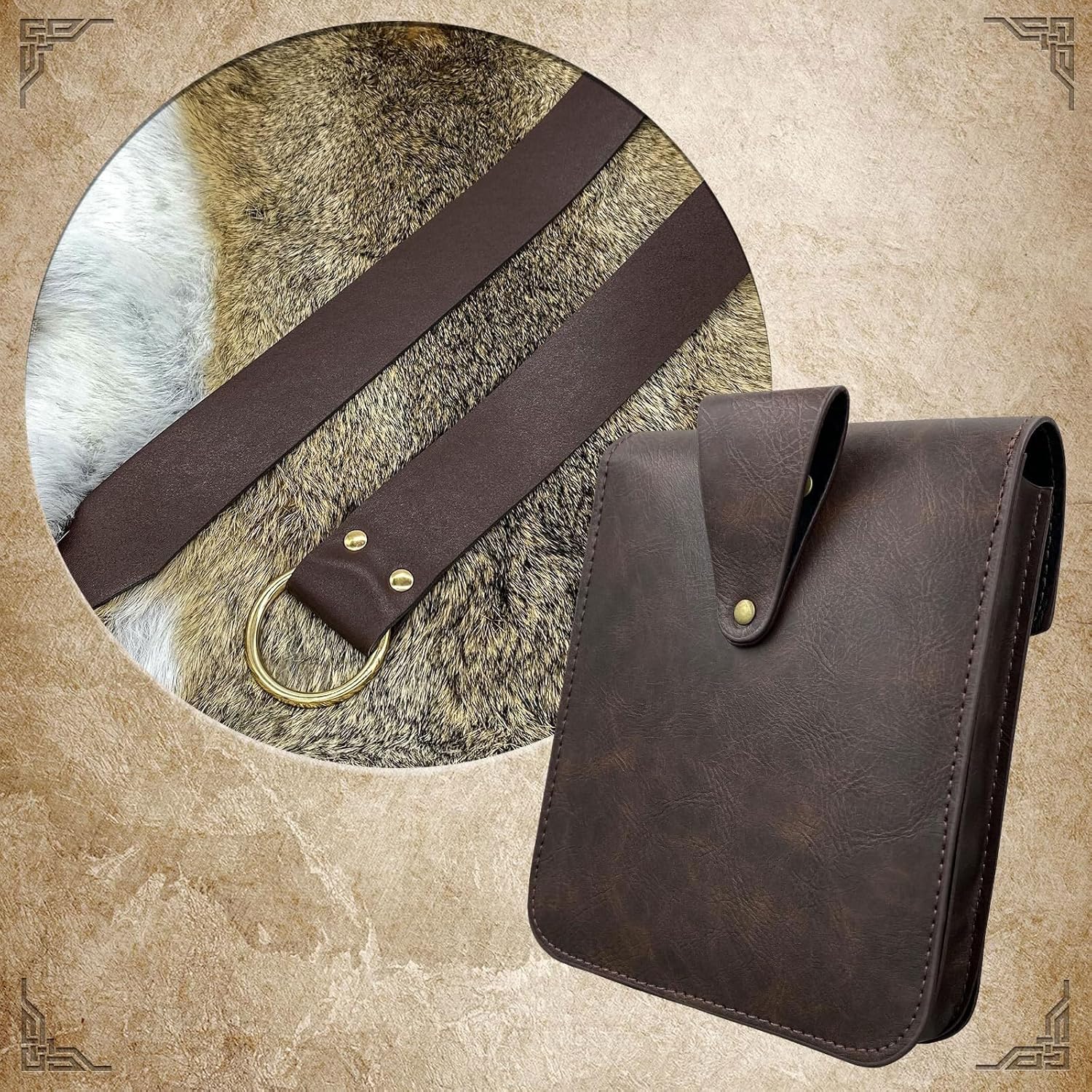 PPAJIA Shop preferred UK] 中世のベルトバッグセット、73インチベルト付きフェイクレザールネッサンスポーチ  Amazon.co.jp: EpicCos 2点セット 中世フェイクレザーベルトポーチ、ルネッサンス巾着ポーチ、ダイスポーチ  、LARP用ヴィンテージサイドポーチコインケース ...